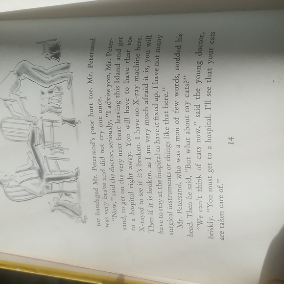 Mr. Petersand's Cats- book by Louis Slobodkin - Picture 9 of 16